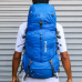 Mochila Curtlo Mountaineer 40+5 Azul Royal